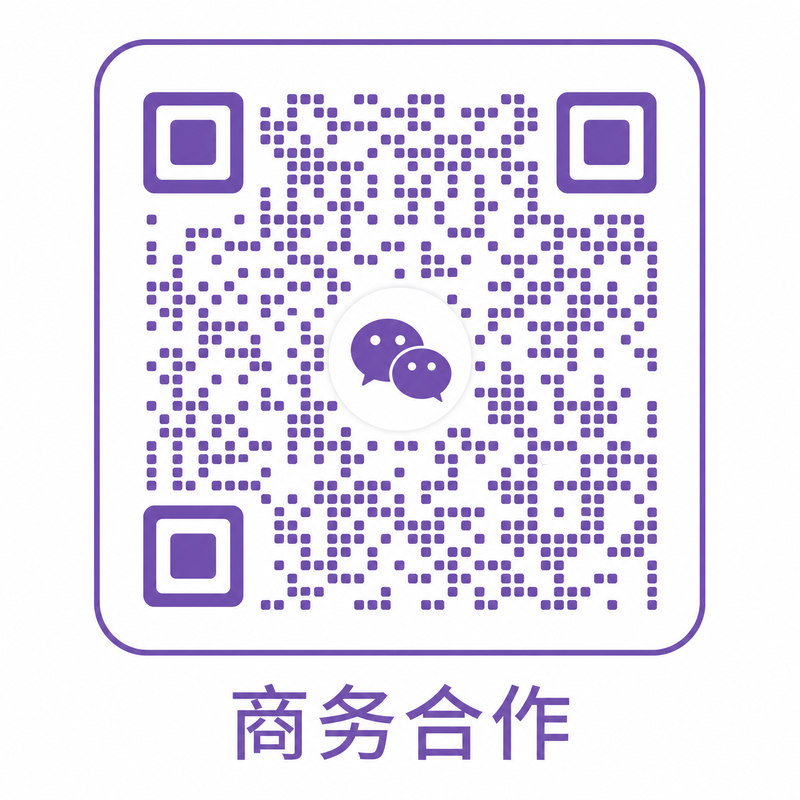 高清3D动漫商务二维码